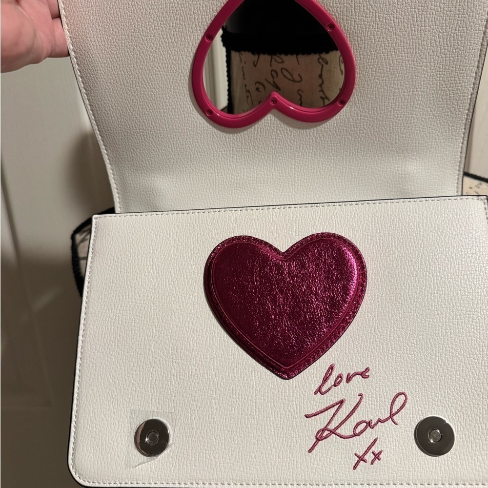 Karl Lagerfeld Heart Bag - Picture 4 of 8